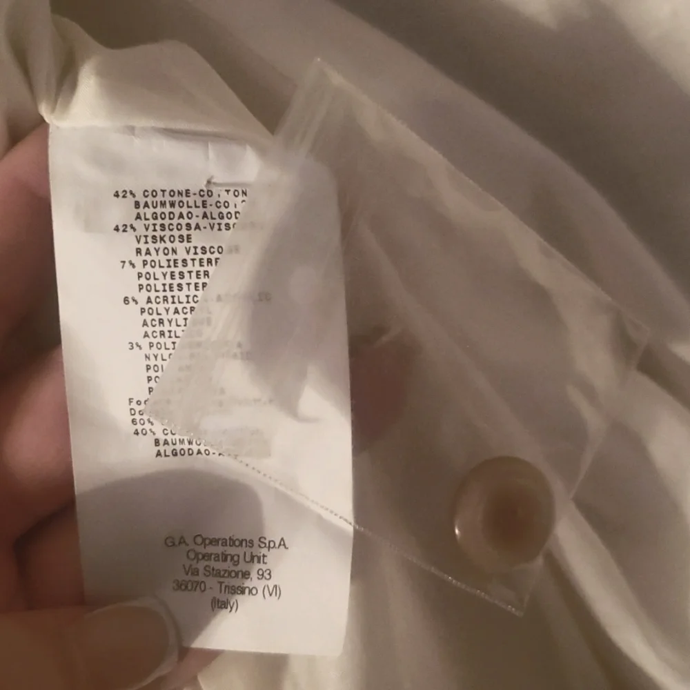 Armani Collezioni Cream Blazer - Picture 16 of 16